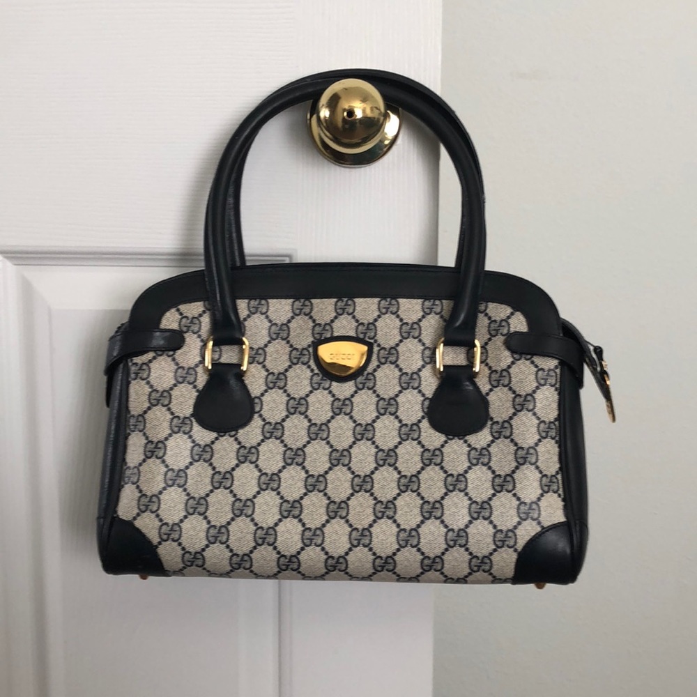 Authentic vintage Gucci bag.